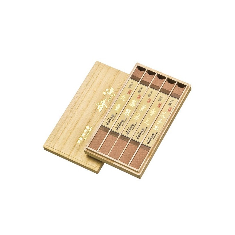 Baieido Premium agarwood and Kyara set (5 scents)