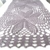 Nertas takelis/staltiesė "Pavasaris", pilka spalva, 70x180cm