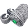 Grey black shades varigated colour 100% wool yarns, 100gr