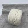 Wool/acrylic yarns, white, 100gr