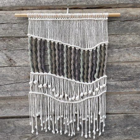 Macrame sienos dekoracija