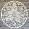 1mm medvilnės kaprono virvelė macrame darbams, nėrimui