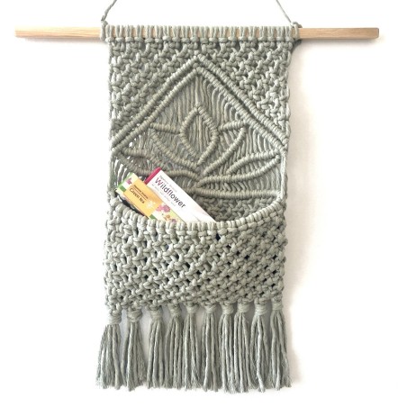 Macrame kišenė "Lotuso žiedas"