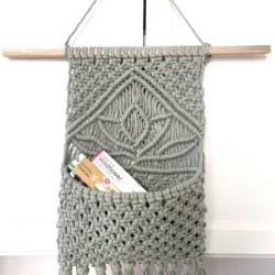 Macrame kišenė "Lotuso žiedas"
