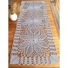 Nertas takelis/staltiesė "Pavasaris", pilka spalva, 70x180cm