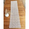 Lace cotton table runner, 35x140cm
