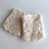 Brushed cashemere wrist warmers