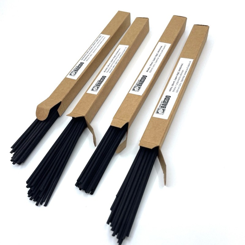 Smokeless Japanese incenses (4 scents), Baieido