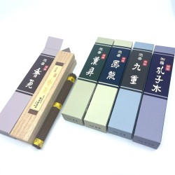 Japonišku Baieido smilkalų Premium agarmedis ir Kyara (5 kvapai), 60vnt.