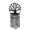 Macrame Gyvybės medis, juodas, 36cm