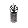 Macrame Gyvybės medis, juodas, 36cm