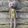 Knitted wolf