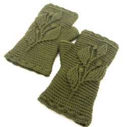 Merino wool/cashemere wrist warmers