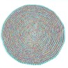 Nertas lino/bambuko padėkliukas, 30cm skersmens
